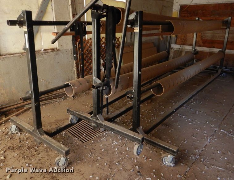 image for item FG9872 (3) wrestling mat racks