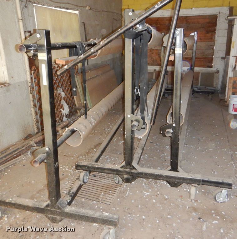 image for item FG9872 (3) wrestling mat racks