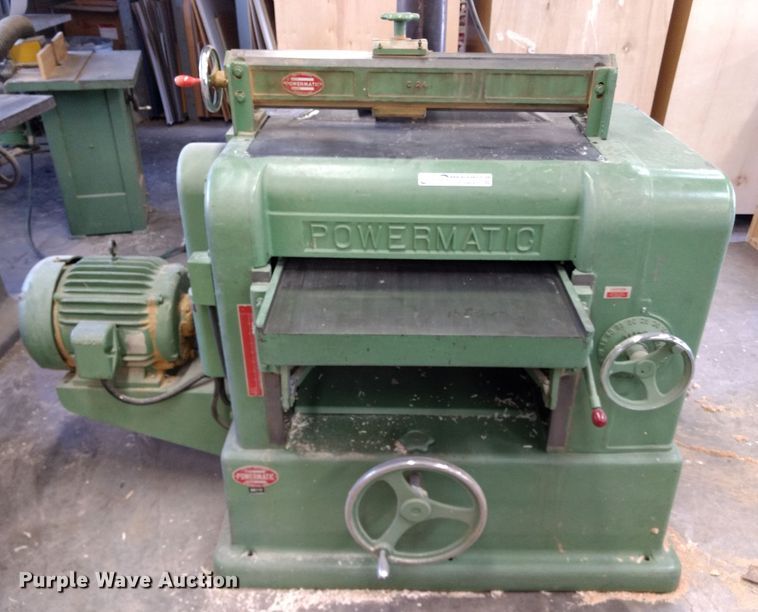 image for item FG9891 Powermatic 225 planer