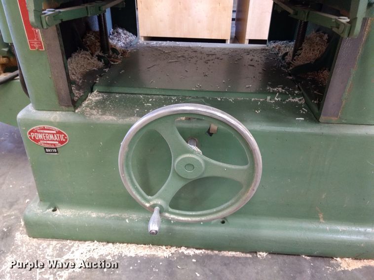 image for item FG9891 Powermatic 225 planer