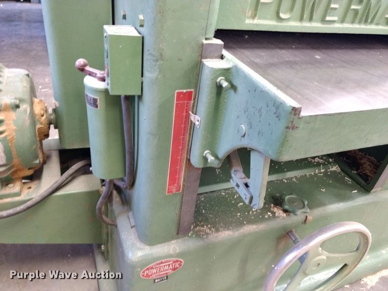 image for item FG9891 Powermatic 225 planer