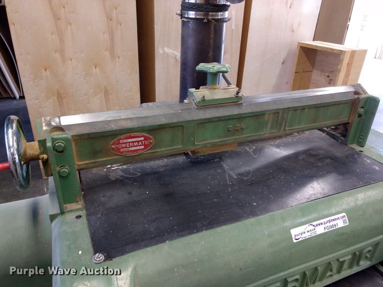 image for item FG9891 Powermatic 225 planer