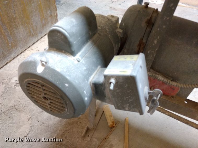 Walker pug mill in Hays, KS Item FG9903 sold Purple Wave