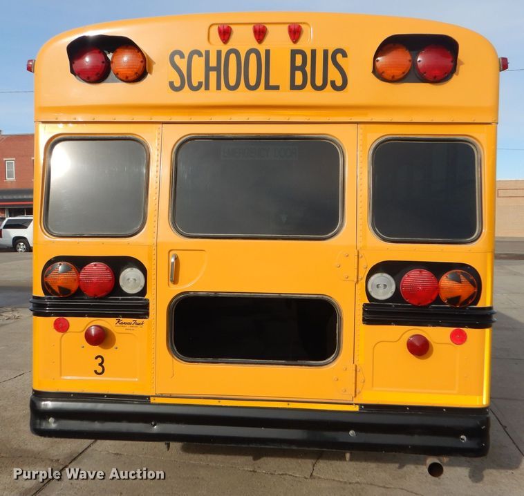 image for item FG9916 2004 Chevrolet Express G3500 Blue Bird school bus