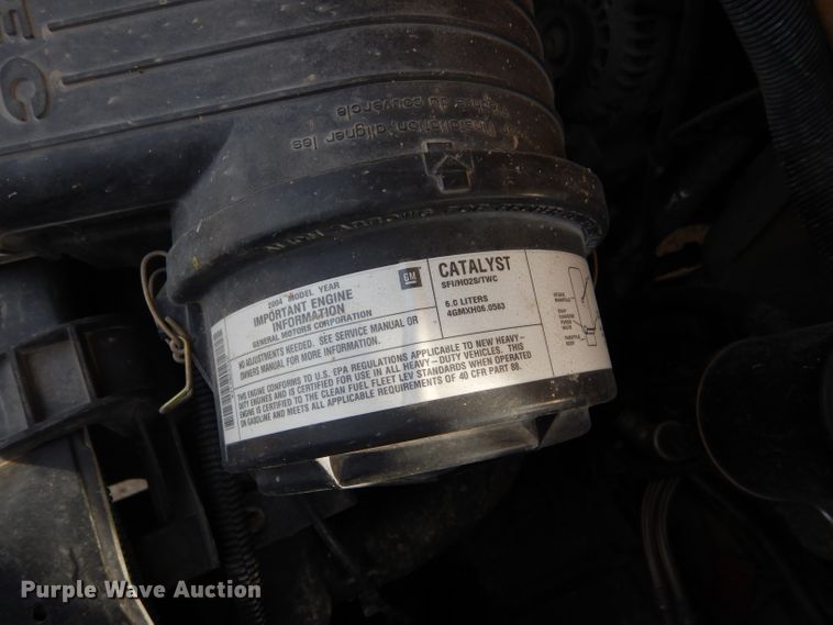 image for item FG9916 2004 Chevrolet Express G3500 Blue Bird school bus