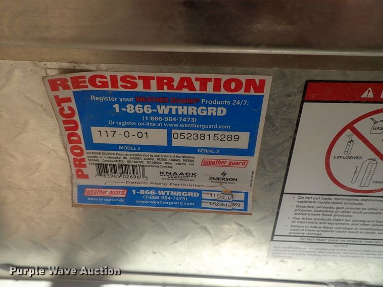 image for item FK9741 Weatherguard 117-0-01 toolbox