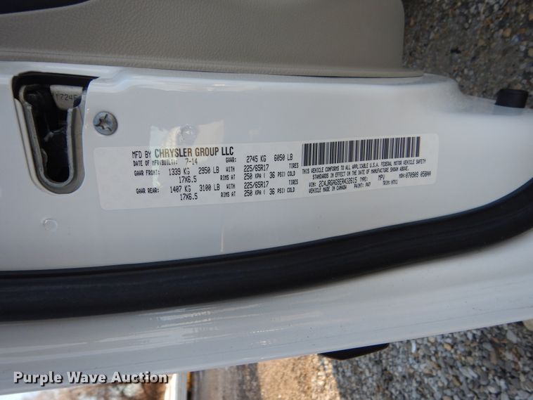 image for item FU9031 2014 Dodge Ram van