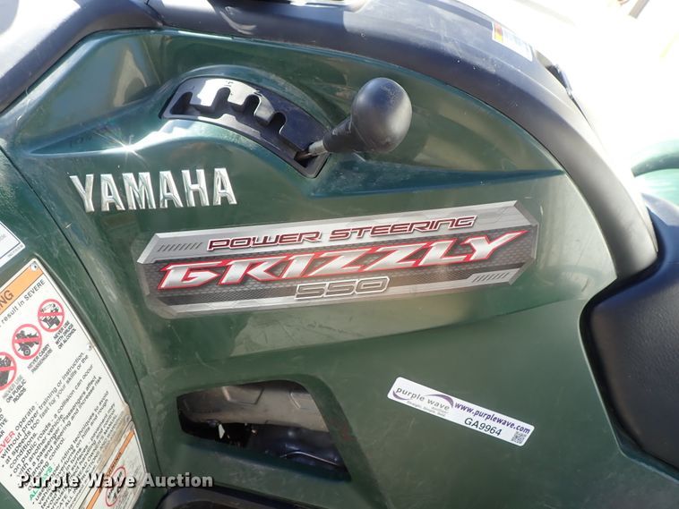 image for item GA9964 2013 Yamaha Grizzly 550 ATV