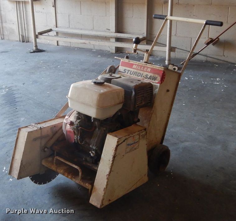 image for item GC9449 Miller Sturdi-saw concrete saw