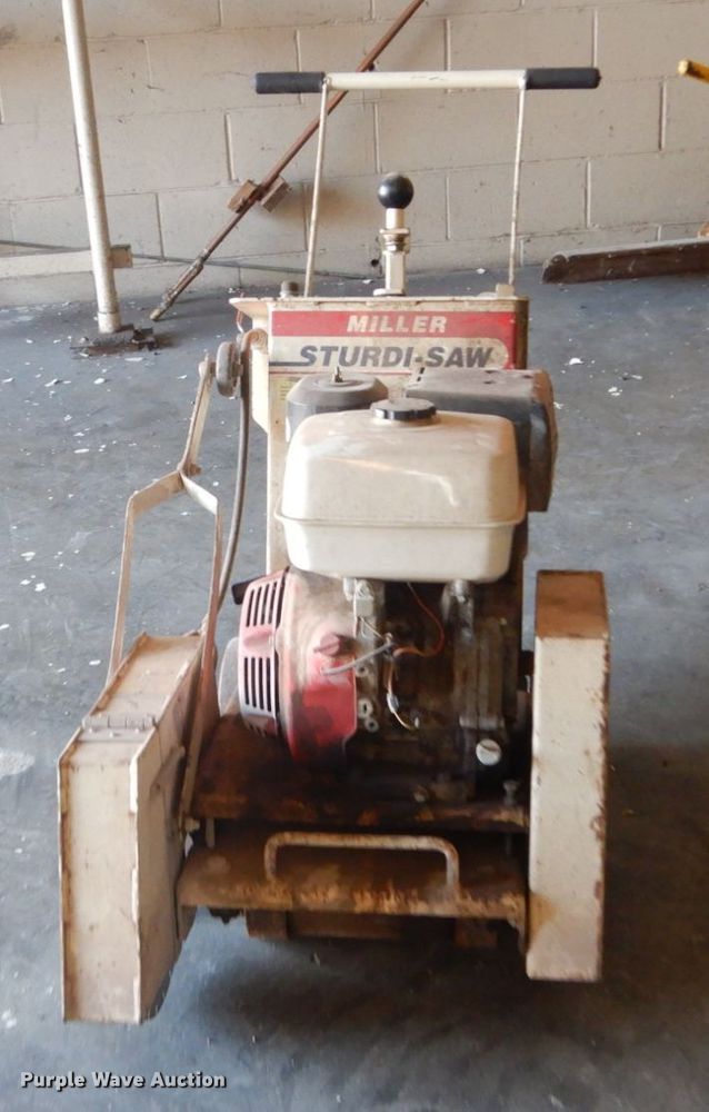 image for item GC9449 Miller Sturdi-saw concrete saw