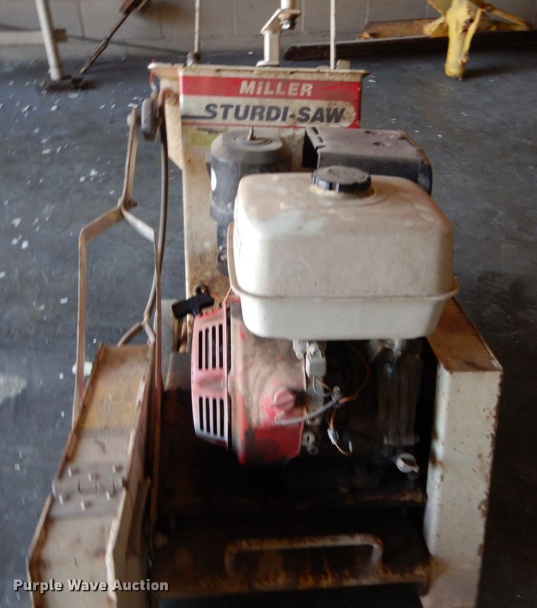 image for item GC9449 Miller Sturdi-saw concrete saw