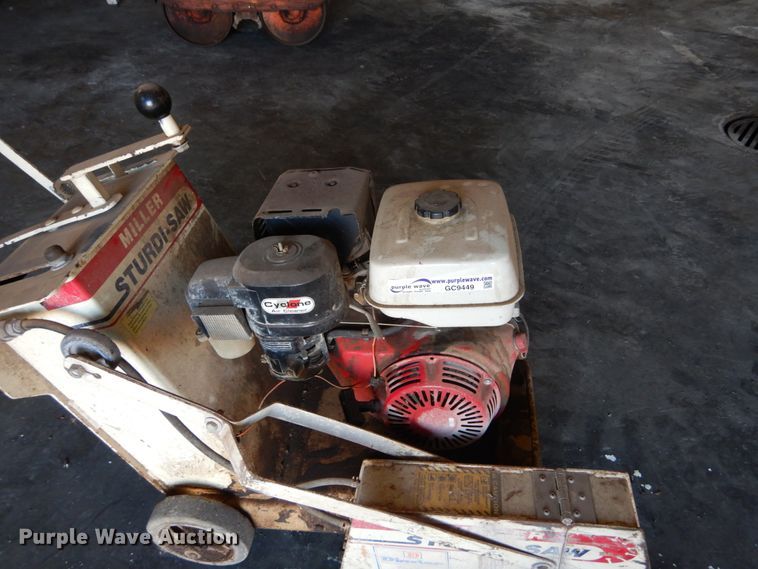 image for item GC9449 Miller Sturdi-saw concrete saw