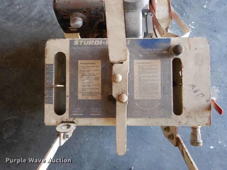 image for item GC9449 Miller Sturdi-saw concrete saw