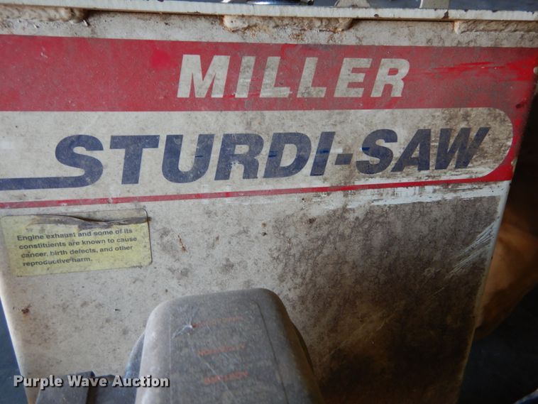 image for item GC9449 Miller Sturdi-saw concrete saw