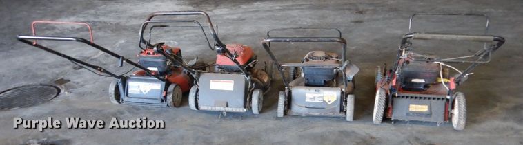 image for item GC9453 (4) lawn mowers