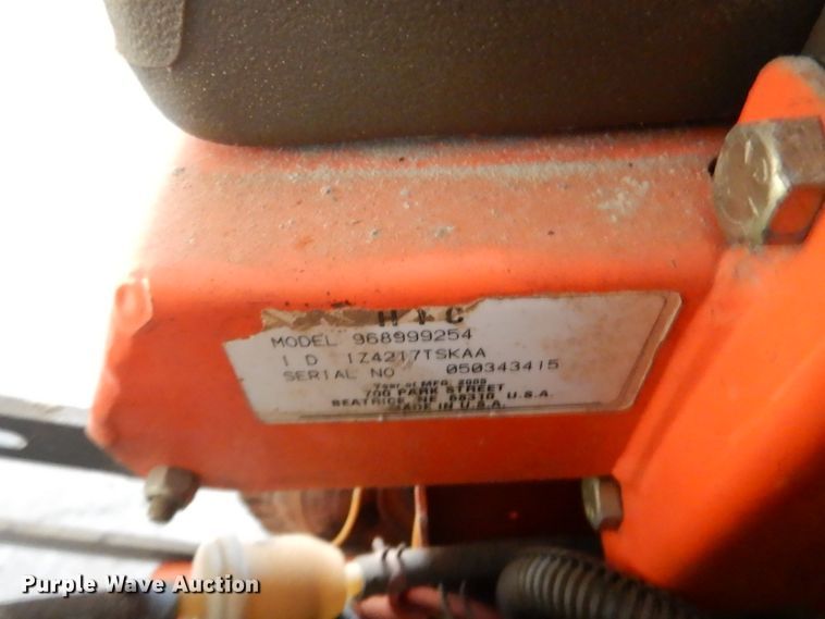 image for item GC9456 Husqvarna 968999254 ZTR lawn mower