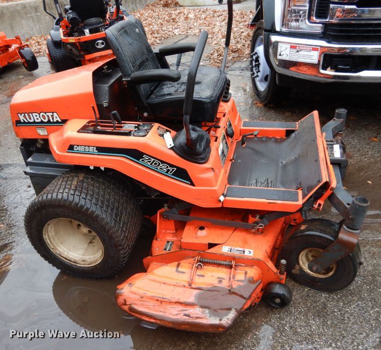 image for item GC9459 Kubota ZD21 ZTR lawn mower