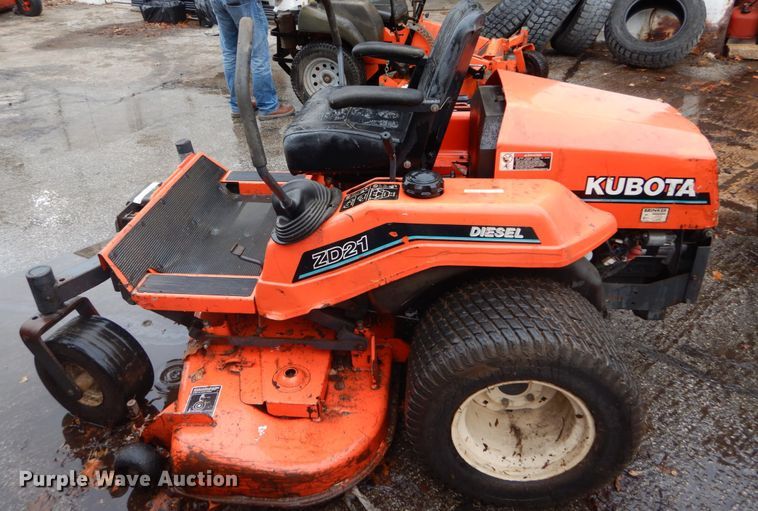 image for item GC9459 Kubota ZD21 ZTR lawn mower