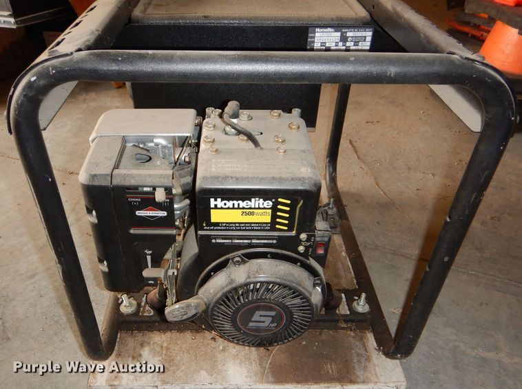 image for item GE9521 Homelite LR2500 generator