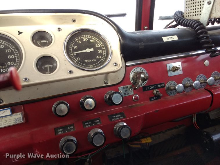 image for item GE9611 1974 Ford pumper fire truck