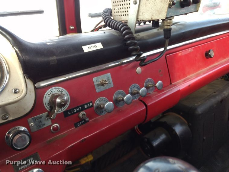 image for item GE9611 1974 Ford pumper fire truck