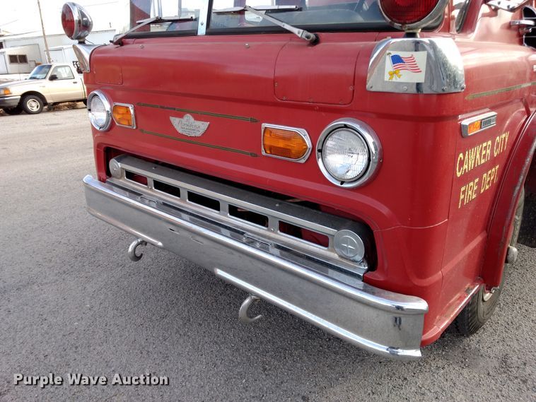 image for item GE9611 1974 Ford pumper fire truck