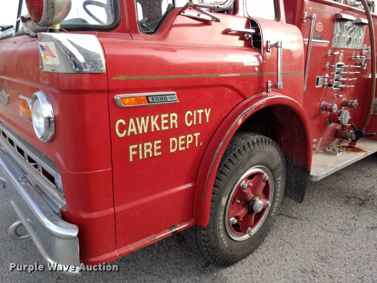 image for item GE9611 1974 Ford pumper fire truck