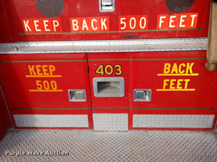 image for item GE9611 1974 Ford pumper fire truck