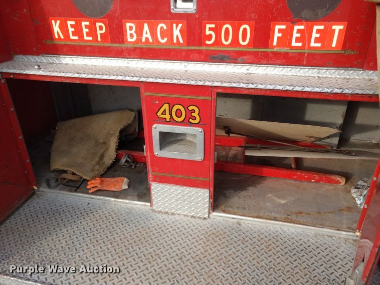 image for item GE9611 1974 Ford pumper fire truck