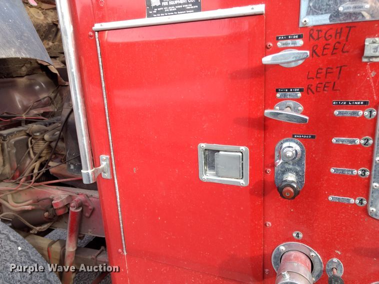 image for item GE9611 1974 Ford pumper fire truck