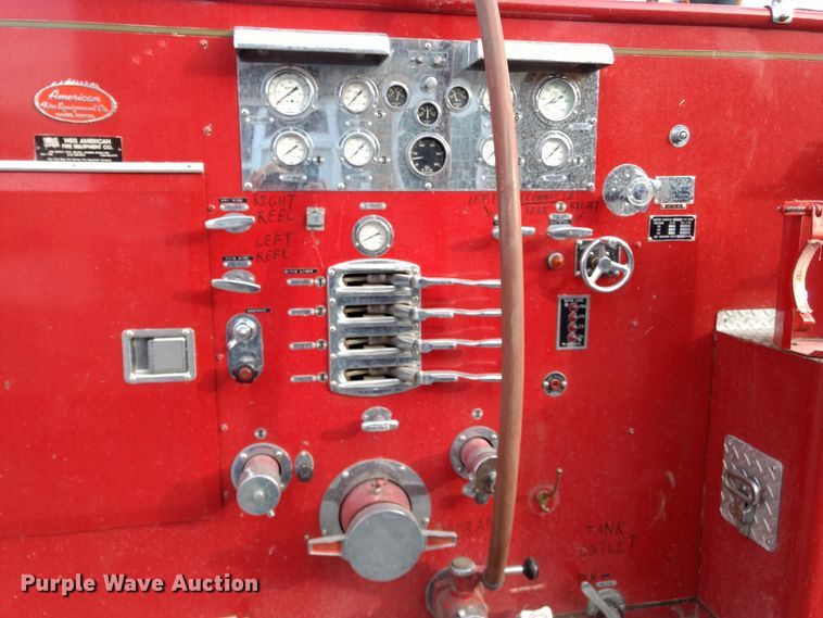 image for item GE9611 1974 Ford pumper fire truck