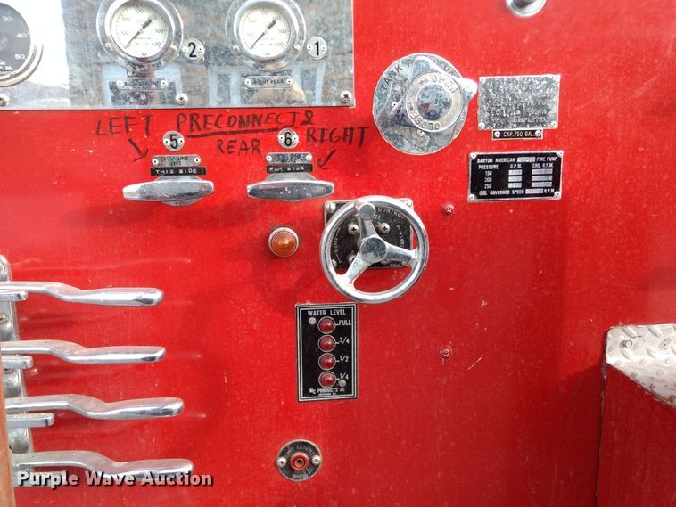 image for item GE9611 1974 Ford pumper fire truck