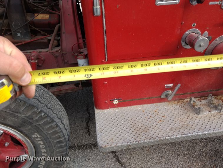 image for item GE9611 1974 Ford pumper fire truck