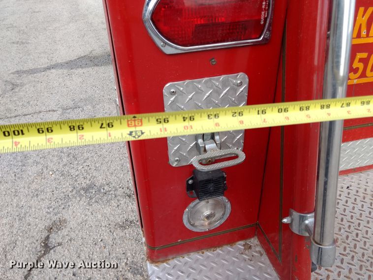 image for item GE9611 1974 Ford pumper fire truck