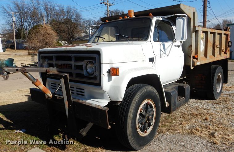 image for item GF9889 1989 Chevrolet C70 dump truck
