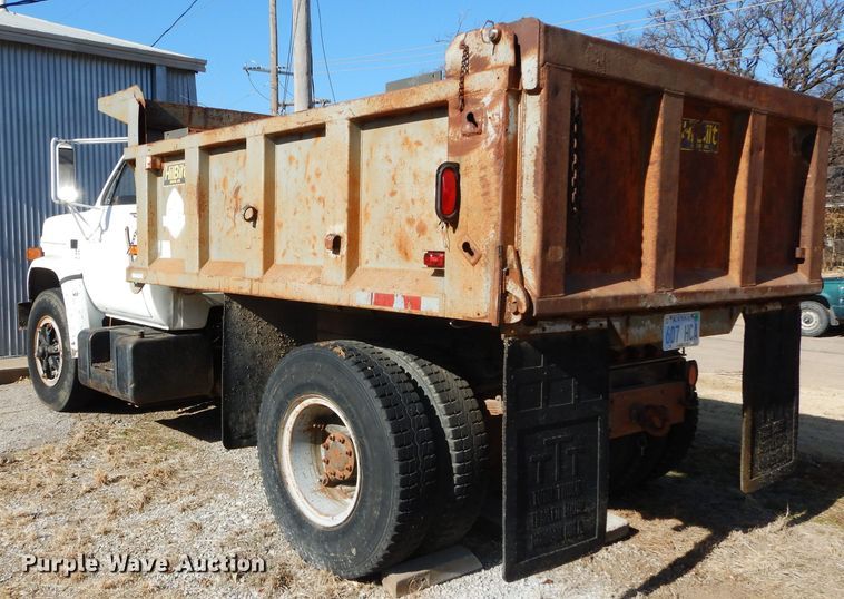 image for item GF9889 1989 Chevrolet C70 dump truck