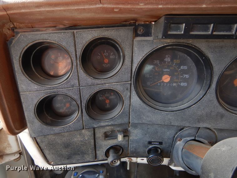 image for item GF9889 1989 Chevrolet C70 dump truck