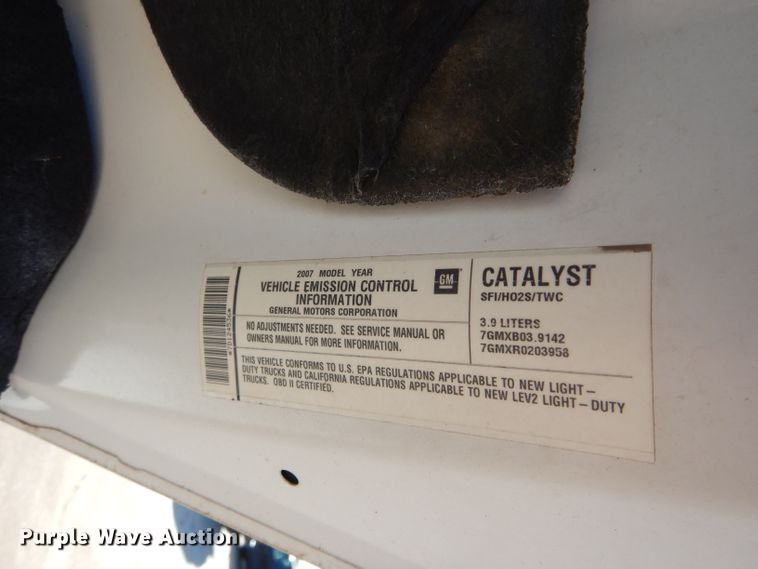 image for item GF9959 2007 Chevrolet Uplander handicap accessible van