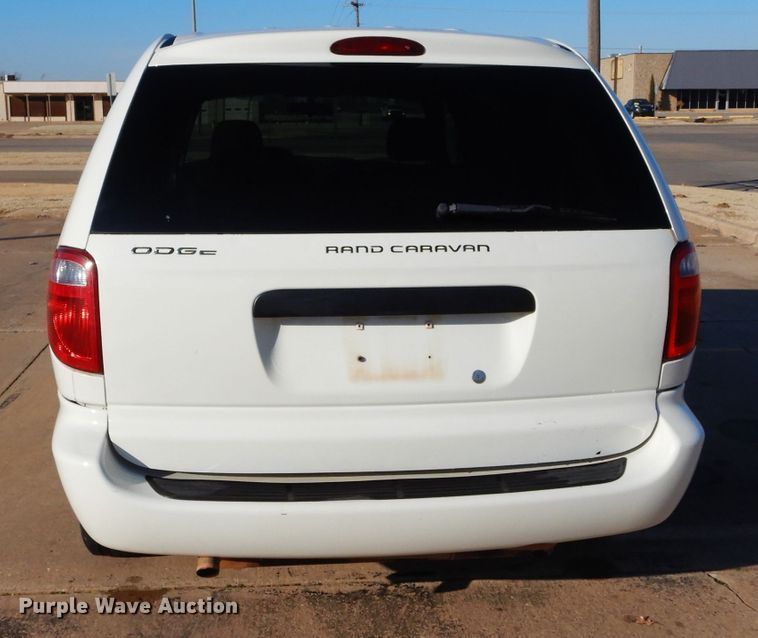 image for item GF9961 2007 Dodge Grand Caravan handicap accessible van