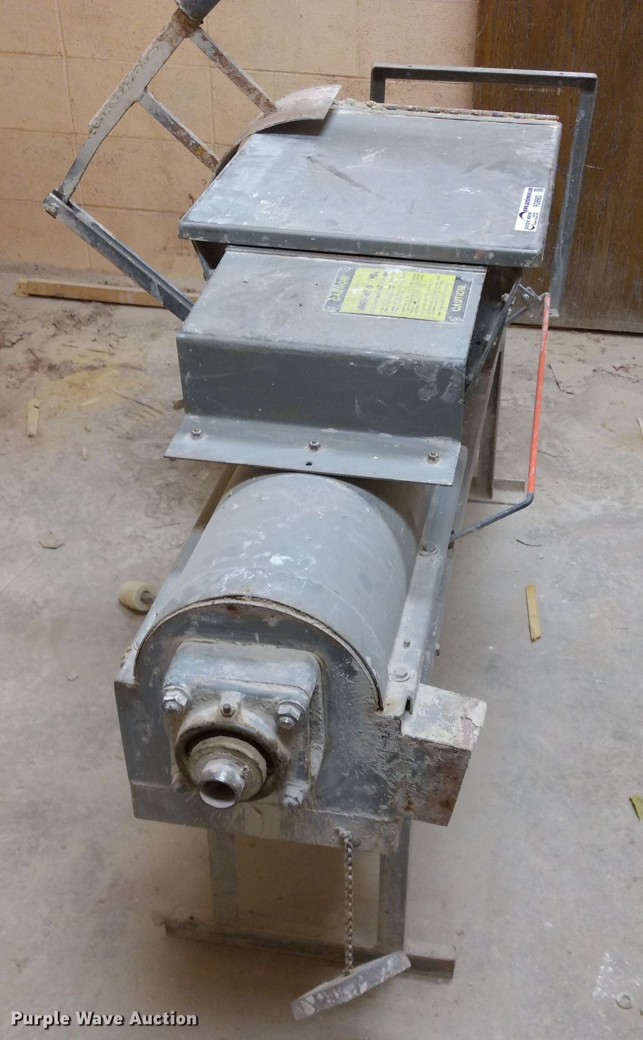 Walker pug mill in Hays, KS Item FG9903 sold Purple Wave