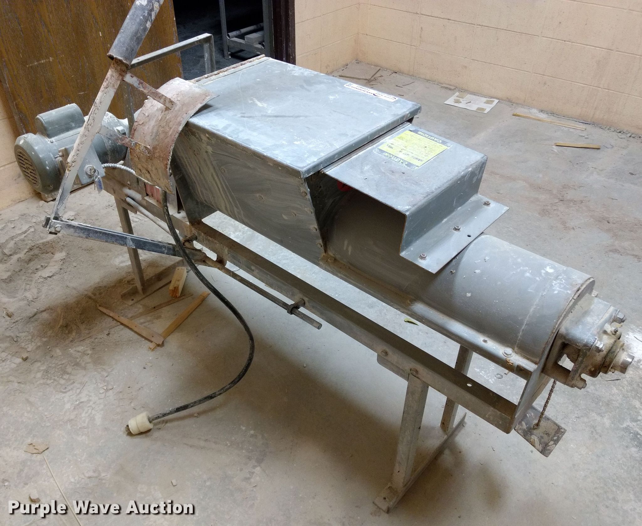 Walker pug mill in Hays, KS Item FG9903 sold Purple Wave