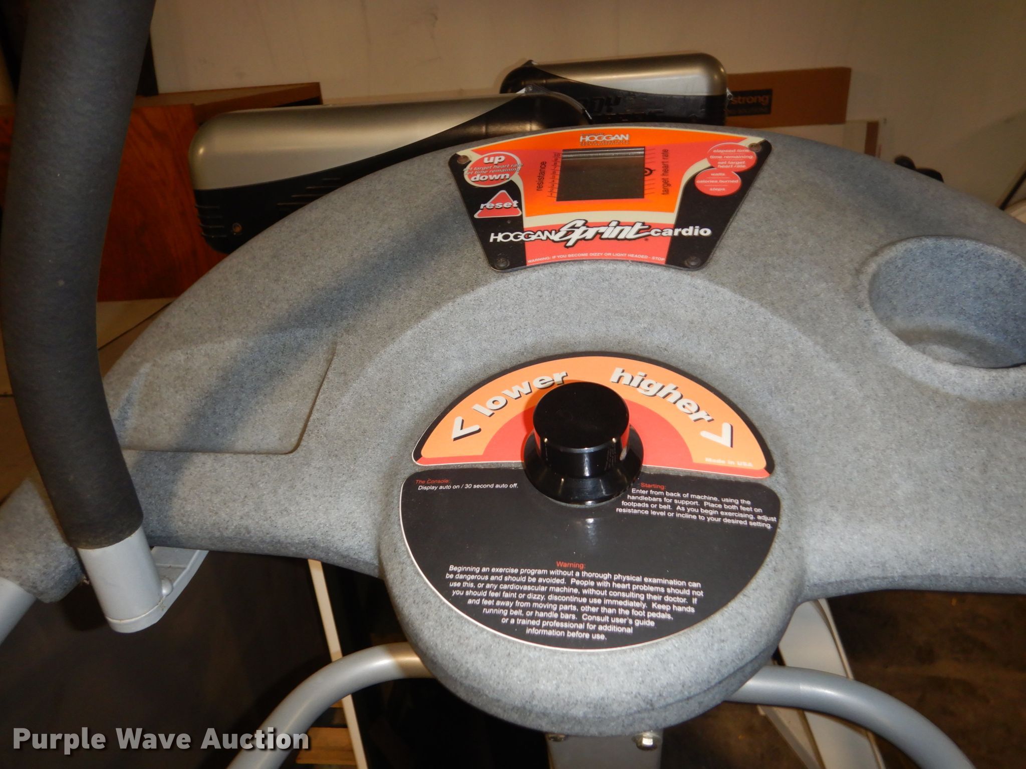 Exercise equipment in Des Moines, IA Item FU9675 sold Purple Wave