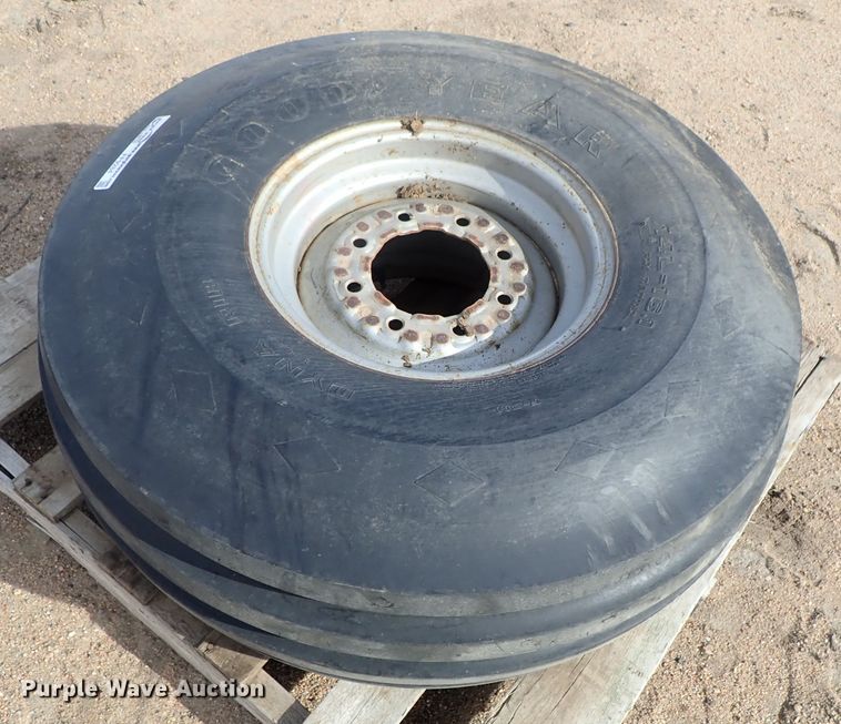 image for item FF9284 Goodyear 14L-16.1 tire and wheel