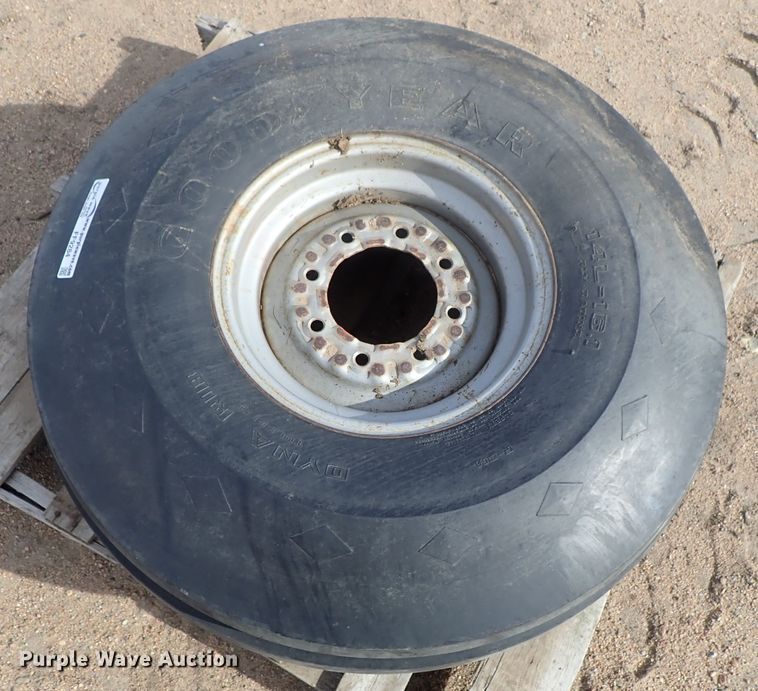 image for item FF9284 Goodyear 14L-16.1 tire and wheel