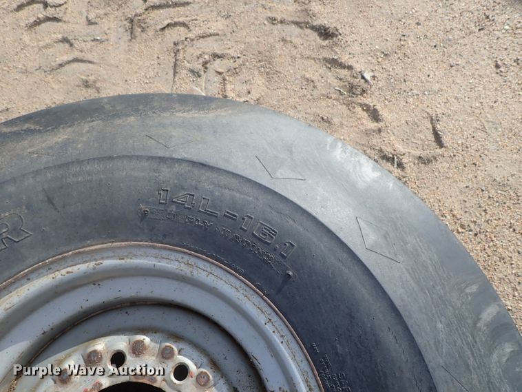 image for item FF9284 Goodyear 14L-16.1 tire and wheel