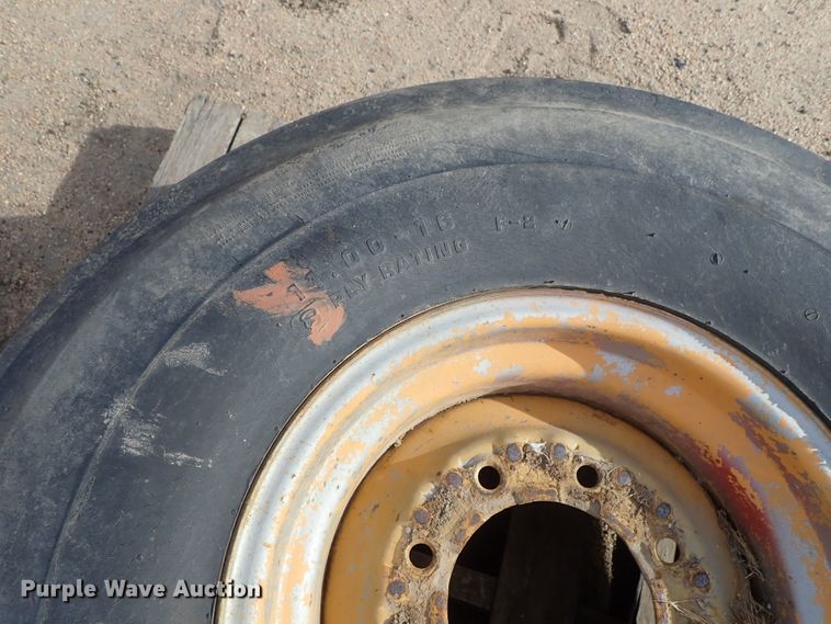 image for item FF9285 BF Goodrich 11.00-16 tire and wheel