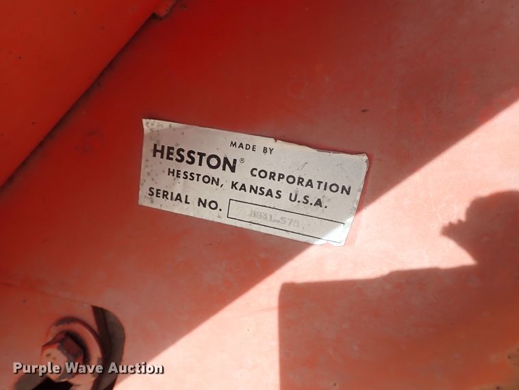 image for item FF9306 Hesston 620 windrower