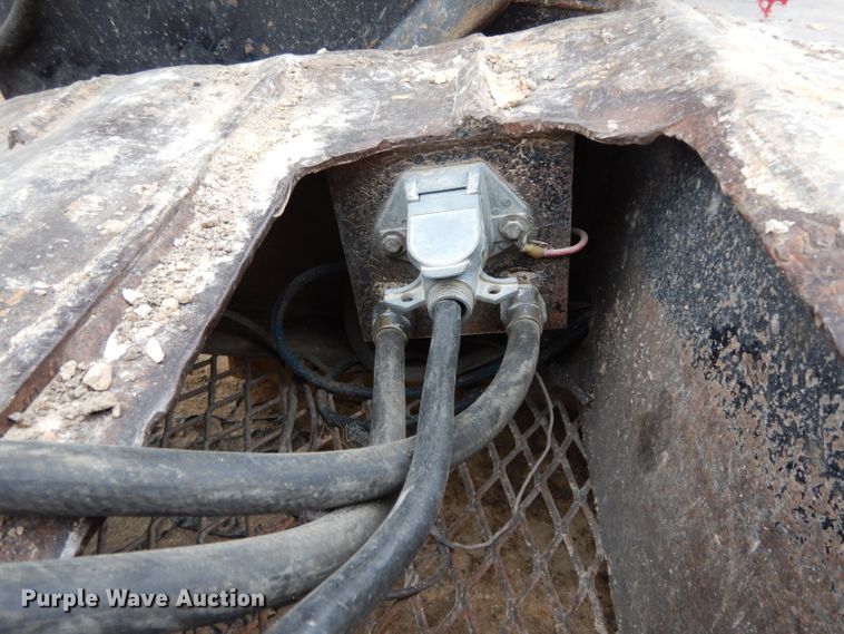 image for item DH5295 2004 Witzco Challenger lowboy equipment trailer