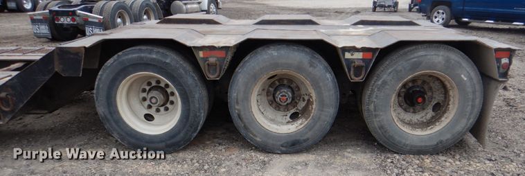 image for item DH5295 2004 Witzco Challenger lowboy equipment trailer