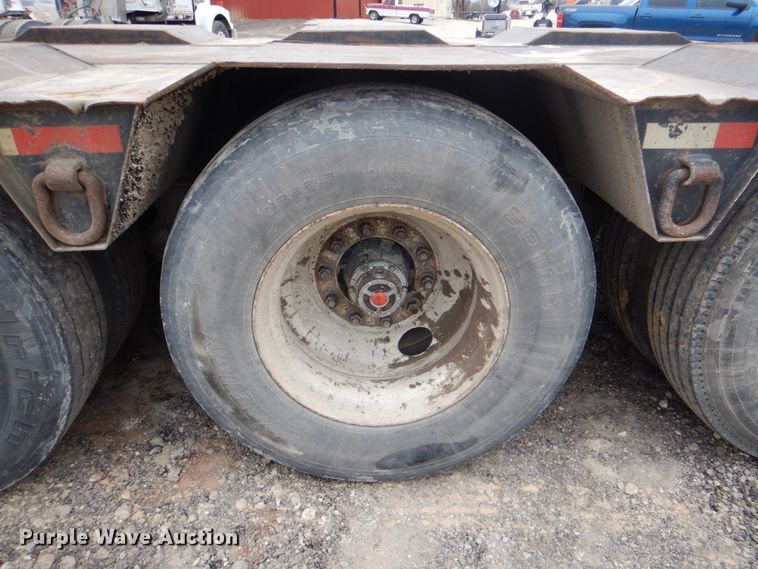 image for item DH5295 2004 Witzco Challenger lowboy equipment trailer